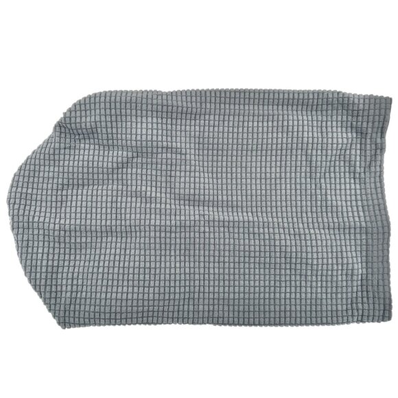 Two packs of 2 pcs Stretch Armrest Covers Gray By Shiman Home Fashions NEW - Picture 4 of 6